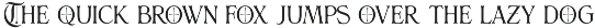 Dark Same Typeface font preview
