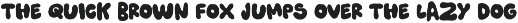 Goops! A handwriting bubble font! preview