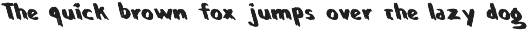 Jackloft | Bold Textured Font preview