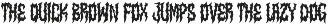 BREAKS - Horror Font preview