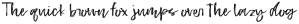 Melody &amp; Lyrics Script otf (400)