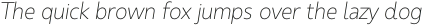 Urbani UltraLight Italic otf (300)