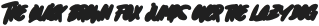 Champine Black otf (900) Sample