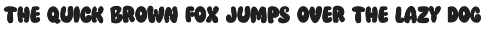 Lazypop Font preview