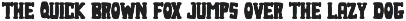 Bubble - Serif Font preview