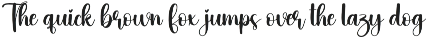 Bauble | Script Font preview