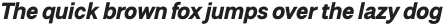 Neue Swiss Black Italic otf (900)