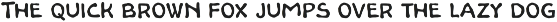 PM Tarot Titling and Text font preview