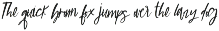 Figmented Script preview
