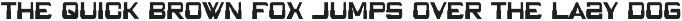 Blue Code font preview