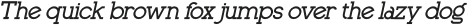 Palmera Italic otf (400)