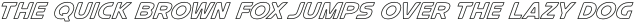 Equines Display Outline Italic otf (400)