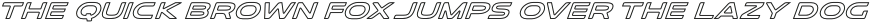 Equines Display Outline Expanded Italic otf (400)