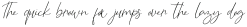 CaralanceSignature Script otf (400)