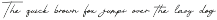 Nottingham City - Signature Font preview