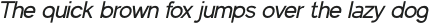 Quicklime-Italic otf (400)