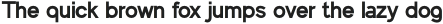 Quicklime ExtraBold otf (700)
