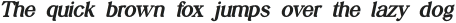 Lecherously ExtraBold Italic otf (700)
