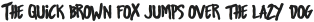 Urban Oil Typeface otf (400) Sample