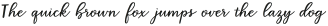 Reception To Follow Script otf (400)