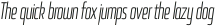Condesqa 4F ExtraLight Italic otf (200)