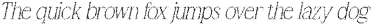 Bornean Unfocus Italic otf (400)