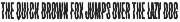 CHAOS - A Warped Display Font preview