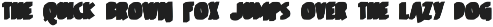 Bolder Layered Font preview