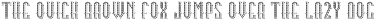 Imperial label typeface preview