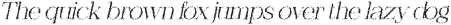 Chilia Unfocus Italic otf (400)