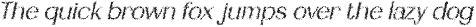 Diamend Unfocus Italic otf (400)