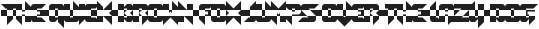Toe the Line ttf (400)