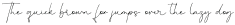 Signatory otf (400)