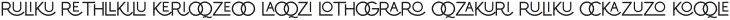 Bluzonir Ligature otf (400)