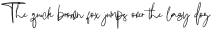 Pregati Signature Regular otf (400)