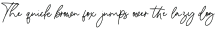 Hilanda Signature Regular otf (400)
