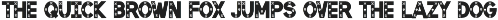 Halloween skull - Decorative font font preview
