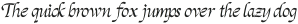 FlowingRomance-Italic otf (400)