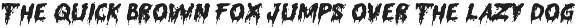 Deadfall - Horror Display Font preview