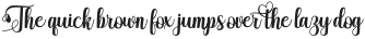 Justtina Script Regular otf (400)