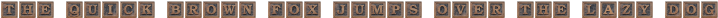 Wooden Box 3D 4 Regular otf (400) Sample