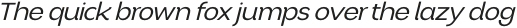 Benua Regular Italic otf (400)