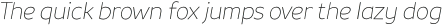 Souses Thin Italic otf (100)