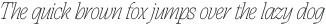 Saigon Thin Italic otf (100)