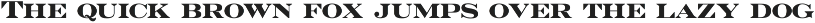 Great Western font preview