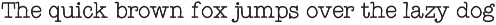 Detective - Typewriter Typeface font preview