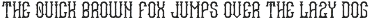 Tennessee Honey label font preview