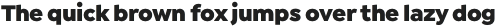 Isidora Sans Black otf (900)