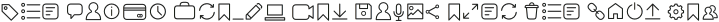 Arista Pro Icons ExtraLight otf (200)