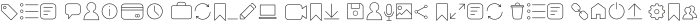 Arista Pro Icons Thin otf (100)
